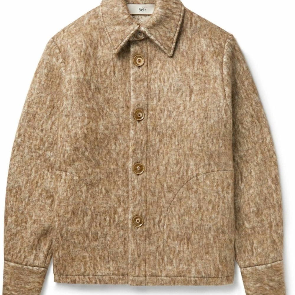 SEFR Rip Brushed Woven Jacket - worn once